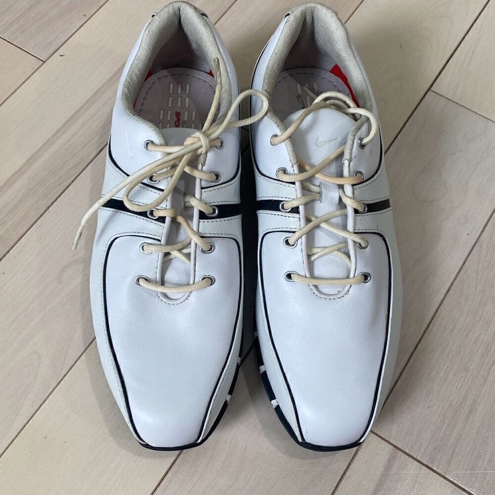 Nike Air Women Spikeless Tac Low Top Lace Up Golf Shoes White Size 7.5